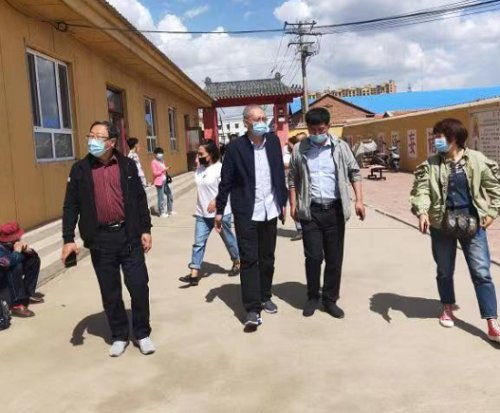 梨树县委统战部到孤家子镇检查指导庙会安全防范工作